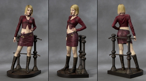 画像ギャラリー No.004のサムネイル画像 / 「SILENT HILL 2」のマリアが1/6スケールスタチューで登場。妖艶な表情やボディライン,ヒョウ柄の衣装,腹部のタトゥーなどを緻密に再現