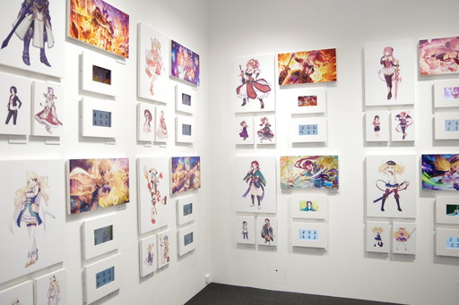 画像ギャラリー No.016のサムネイル画像 / 展示数5500点を越える「Cygames展 Artworks」が10月3日まで上野にて開催中。完全新作「GARNET ARENA」の初トレイラーも公開