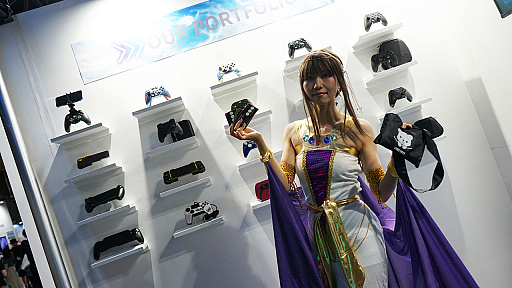 画像ギャラリー No.001のサムネイル画像 / ［TGS2023］FPGAでセガサターン＆PS2を再現した技術デモや，3DS互換のコンセプトモデルが出展されている達成電器ブース