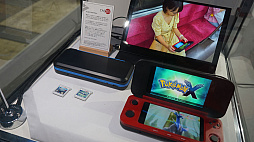 画像ギャラリー No.012のサムネイル画像 / ［TGS2023］FPGAでセガサターン＆PS2を再現した技術デモや，3DS互換のコンセプトモデルが出展されている達成電器ブース