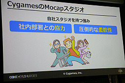 画像ギャラリー No.007のサムネイル画像 / ［CEDEC＋KYUSHU］「モーションキャプチャー最前線」聴講レポート。3Dプリンタによる小道具作成やモーションアクターの常駐化など，7つの取り組みで対応力を向上