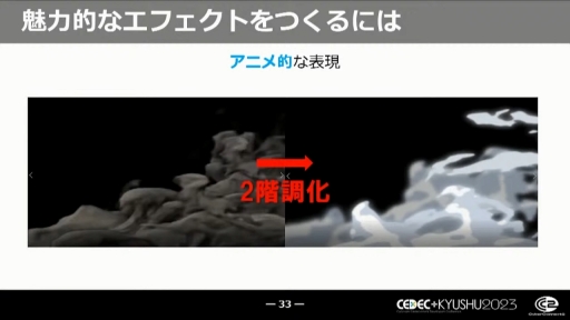 画像ギャラリー No.016のサムネイル画像 / ［CEDEC+KYUSHU］意外と知らない（？）ビジュアルエフェクトの役割やVFXアーティストのお仕事。「CC2流！ビジュアルエフェクトアーティスト入門講座」講演レポート