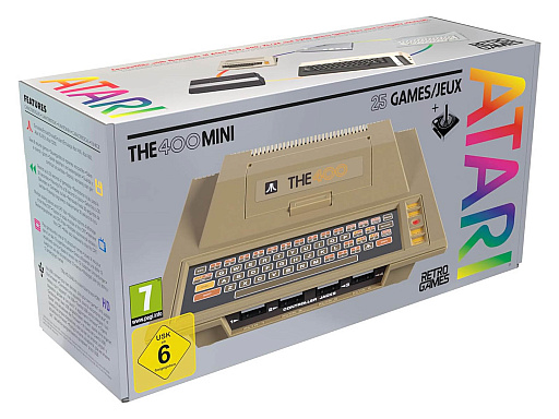 画像ギャラリー No.003のサムネイル画像 / 「Atari 400」をモデルにした「Atari 400 Mini」発表。400だけでなく,Atariの8ビットファミリー全般に対応したミニゲーム機