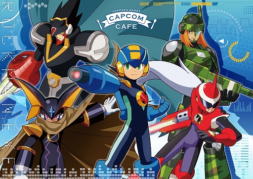 画像ギャラリー No.001のサムネイル画像 / カプコンカフェ,「ロックマンエグゼ」シリーズコラボ試食会レポート。バトルフィールドを再現したフードメニューなどユニークな品がラインナップ