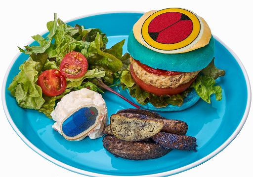 画像ギャラリー No.020のサムネイル画像 / カプコンカフェ,「ロックマンエグゼ」シリーズコラボ試食会レポート。バトルフィールドを再現したフードメニューなどユニークな品がラインナップ