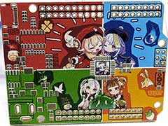 電子工作を可愛くキレイに。個人発注も可能なJLCPCBのフルカラー印刷基板をネプコン会場で見た