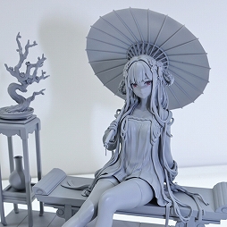 画像ギャラリー No.020のサムネイル画像 / 「ブルアカ」「アズレン」「アークナイツ」など，フィギュアもYostarタイトルが人気！「ワンダーフェスティバル2024[冬]」フォトレポート