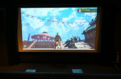 画像ギャラリー No.009のサムネイル画像 / 大スクリーンでゲーム推し活しようぜ! “レンタルシアター”の165インチ画面で至高のひとときを味わえる時代が来た