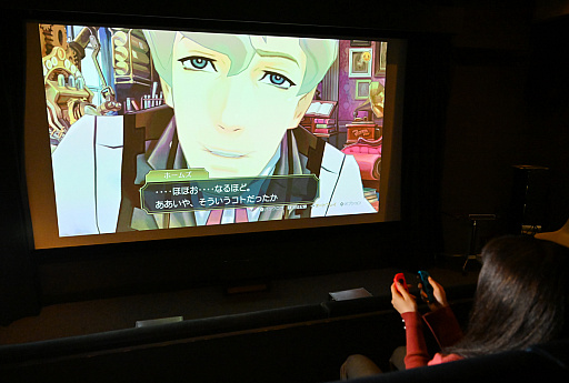 画像ギャラリー No.014のサムネイル画像 / 大スクリーンでゲーム推し活しようぜ! “レンタルシアター”の165インチ画面で至高のひとときを味わえる時代が来た