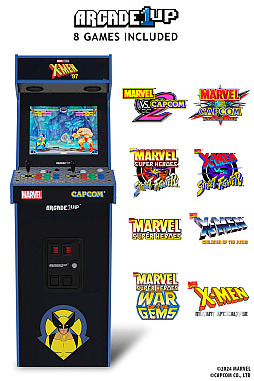 画像ギャラリー No.001のサムネイル画像 / カプコンのMarvelゲーム8本を収録。Arcade1Up「Marvel Vs Capcom 2 X-Men '97 Edition Deluxe」が発表に