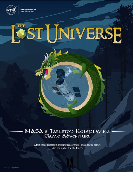 画像ギャラリー No.001のサムネイル画像 / NASAがTRPG用のオリジナルシナリオ「The Lost Universe」を公開。異世界に召喚されたハッブル宇宙望遠鏡をめぐる冒険を楽しめる