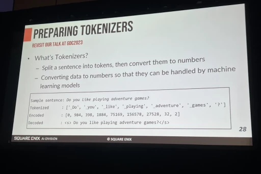 画像ギャラリー No.012のサムネイル画像 / ［GDC 2024］フィクションの世界の言語を“らしく”音声化するためのアイデアとは。スクウェア・エニックスの音声合成技術セッションをレポート