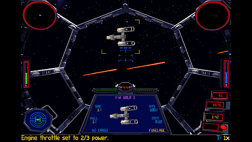 画像ギャラリー No.003のサムネイル画像 / ［GDC 2024］クラシックゲームポストモーテム「STAR WARS: TIE Fighter」。レベルデザイナーという言葉がまだなかった時代の体験とは