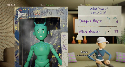 画像ギャラリー No.004のサムネイル画像 / ［GDC 2024］NVIDIAやMicrosoftも協力を仰ぐキャラクター会話生成型AIシステム「Inworld」の最新デモ「The Quinn Ambassador」をテストしてみた