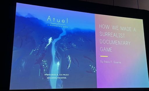 画像ギャラリー No.001のサムネイル画像 / ［GDC 2024］ハイパーローカルの環境問題をシュルレアリスムな表現で伝える。ゲームとインタビューで構成されたドキュメンタリーゲーム「Atuel」