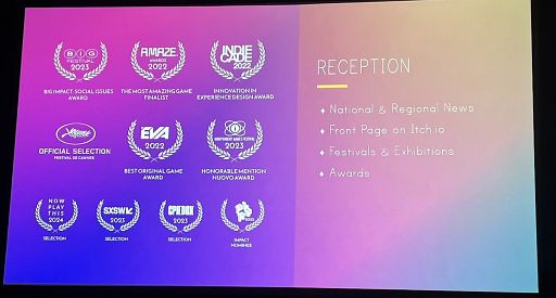 画像ギャラリー No.006のサムネイル画像 / ［GDC 2024］ハイパーローカルの環境問題をシュルレアリスムな表現で伝える。ゲームとインタビューで構成されたドキュメンタリーゲーム「Atuel」