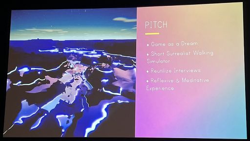 画像ギャラリー No.010のサムネイル画像 / ［GDC 2024］ハイパーローカルの環境問題をシュルレアリスムな表現で伝える。ゲームとインタビューで構成されたドキュメンタリーゲーム「Atuel」
