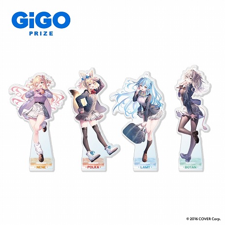 画像ギャラリー No.012のサムネイル画像 / ホロライブ×GiGOコラボ第2弾「放課後のねぽらぼ」，4月20日から5月26日まで開催。限定プライズやコラボたい焼きが登場