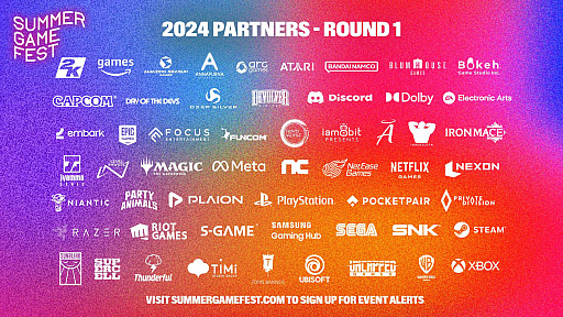 画像ギャラリー No.002のサムネイル画像 / 開幕が迫る「Summer Game Fest 2024」,パートナー企業55社を発表。2Kはイベントで,「最も愛されている」シリーズの最新作を発表予定
