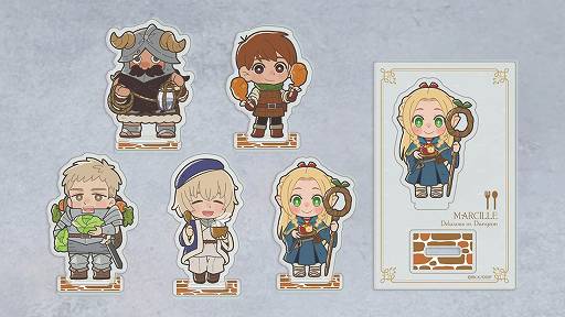 画像ギャラリー No.004のサムネイル画像 / ワニ肉で再現された「レッドドラゴンのビッグステーキ」も。アニメ「ダンジョン飯」コラボカフェが7月2日，池袋PARCOにオープン