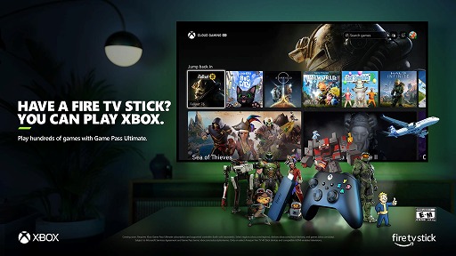 画像ギャラリー No.002のサムネイル画像 / Fire TVがXbox Game Pass Ultimateに対応。PCや専用機なしで「Starfield」などを遊べる