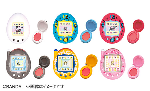 画像ギャラリー No.004のサムネイル画像 / 「たまごっち」本体型のミニチュア容器に入った本格コスメ「たまごっち リップ&チーク」,7月下旬に発売