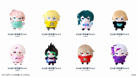 画像ギャラリー No.007のサムネイル画像 / 「にじさんじ甲子園2024」のグッズが7月15日に発売決定。各チームのロゴTシャツやスローガンをデザインしたタオルなどが登場