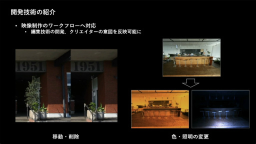 画像ギャラリー No.009のサムネイル画像 / 写真から3Dオブジェクトを作り，カメラアングルを変えつつ撮影できる。話題のNeRF技術と活用が語られたセッションをレポート［CEDEC 2024］