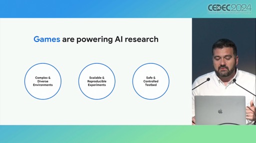 画像ギャラリー No.005のサムネイル画像 / Google DeepMindの3D仮想環境向け汎用型AIエージェント「SIMA」とは？［CEDEC 2024］