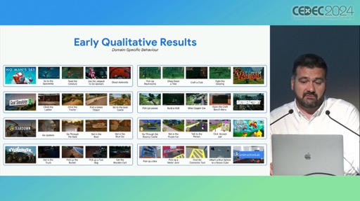 画像ギャラリー No.017のサムネイル画像 / Google DeepMindの3D仮想環境向け汎用型AIエージェント「SIMA」とは？［CEDEC 2024］