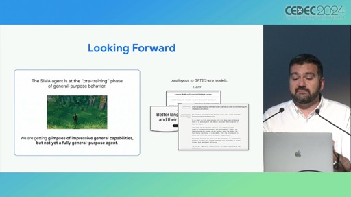 画像ギャラリー No.027のサムネイル画像 / Google DeepMindの3D仮想環境向け汎用型AIエージェント「SIMA」とは？［CEDEC 2024］