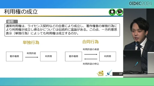 画像ギャラリー No.013のサムネイル画像 / 配信ガイドラインを作るとき気をつけることは？ 法的な観点から考える，ゲーム実況の現状と問題点［CEDEC 2024］