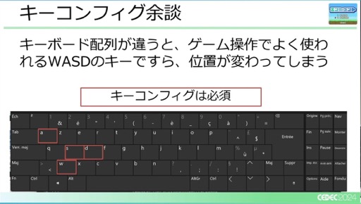 画像ギャラリー No.033のサムネイル画像 / ユーザー激増中のPC環境へゲームを対応させるにはどうすればいいのか？［CEDEC 2024］