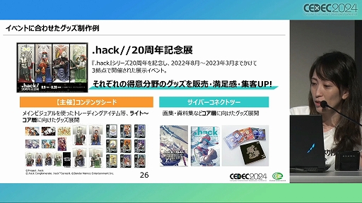 画像ギャラリー No.014のサムネイル画像 / 求められているのは「遊び」だけではない！ 「ゲーム開発の副産物で収益化！？ゲーム会社のグッズ制作ノウハウ」聴講レポート［CEDEC 2024］