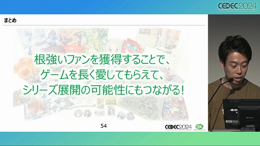 画像ギャラリー No.030のサムネイル画像 / 求められているのは「遊び」だけではない！ 「ゲーム開発の副産物で収益化！？ゲーム会社のグッズ制作ノウハウ」聴講レポート［CEDEC 2024］