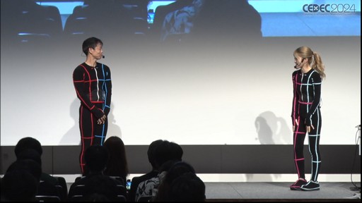 画像ギャラリー No.005のサムネイル画像 / 深みあるキャラ表現のために，アクターが手伝えることがある。モーションアクター側からのゲーム制作者への提言とは？［CEDEC 2024］