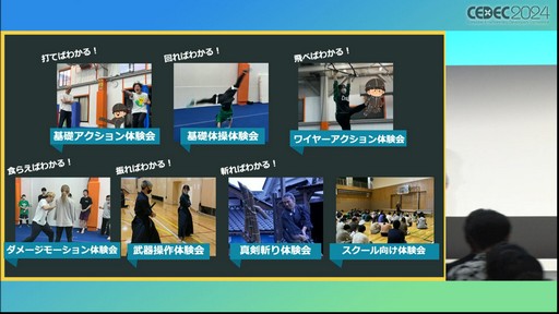 画像ギャラリー No.026のサムネイル画像 / 深みあるキャラ表現のために，アクターが手伝えることがある。モーションアクター側からのゲーム制作者への提言とは？［CEDEC 2024］