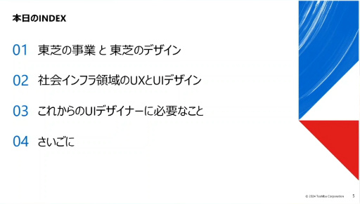 画像ギャラリー No.003のサムネイル画像 / 「社会インフラのUX・UIデザイン」からクリエイターが学ぶべき考え方とは。東芝のベテランデザイナーが語る“共創”のノウハウ［CEDEC 2024］