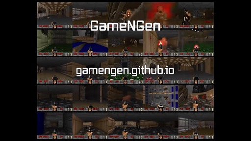 画像ギャラリー No.001のサムネイル画像 / 3Dゲームをリアルタイムにまるごと生成する「GameNGen」が発表される。「DOOM」を“移植”ではなく“生成”する時代へ