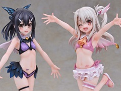 アニメ「Fate/kaleid linerプリズマ☆イリヤ ツヴァイ！」から水着姿のイリヤと美遊がフィギュアで登場。2025年2月発売予定
