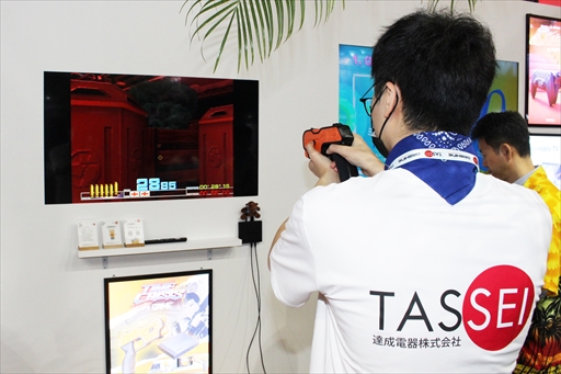 画像ギャラリー No.003のサムネイル画像 / カメラとAIを内蔵した専用ガンで，液晶ディスプレイやプロジェクタでもプレイできる「G'AIM'E×TIME CRISIS」体験レポート［TGS2024］