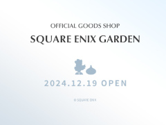 スクエニの新グッズショップ「SQUARE ENIX GARDEN」がオープン決定。東京・渋谷サクラステージにて，12月19日に開店