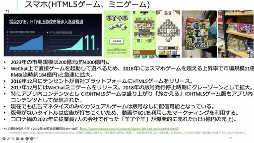 画像ギャラリー No.011のサムネイル画像 / 海外ゲーム企業の中国進出は今がチャンス。中国ゲーム業界事情とビジネスの変化が語られたセッションをレポート［CEDEC＋KYUSHU 2024］