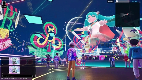 画像ギャラリー No.004のサムネイル画像 / 初音ミクとのコラボライブも楽しめる。「ガンダムメタバース 第3回期間限定オープン」が現在開催中