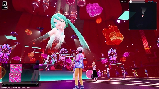 画像ギャラリー No.010のサムネイル画像 / 初音ミクとのコラボライブも楽しめる。「ガンダムメタバース 第3回期間限定オープン」が現在開催中