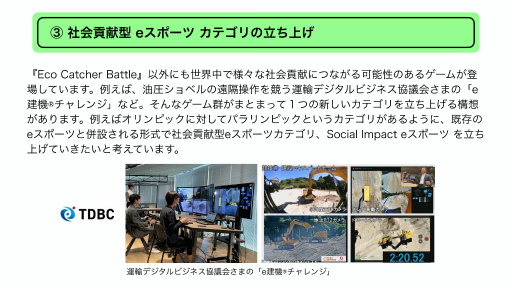 画像ギャラリー No.016のサムネイル画像 / 遠隔ゴミ分別ゲーム「Eco Catcher Battle」がもたらす社会貢献。eスポーツイベントの狙い,そして今後の展開を示した発表会レポート
