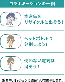 画像ギャラリー No.004のサムネイル画像 / アイマスのアイドルたちがアンバサダーに。関西電力が社会貢献活動促進サービス「モアクト」の「アイドルマスター」コラボの参加応募を受付中