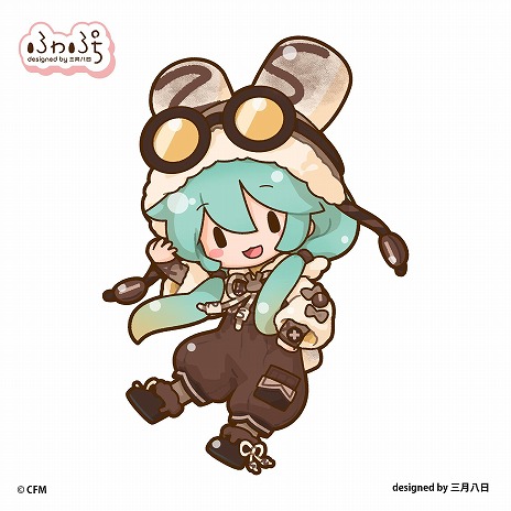画像ギャラリー No.006のサムネイル画像 / 初音ミク，東方Project，このすばのふわぷちフィギュアが登場。三月八日氏のイラストをもとにしたキュートな表情が特徴