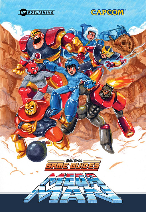 画像ギャラリー No.001のサムネイル画像 / 「ロックマン」攻略本のクラウドファンディングキャンペーン展開中。カプコンのライセンスを取得し，シリーズ初期作のマップと攻略を大ボリュームで紹介