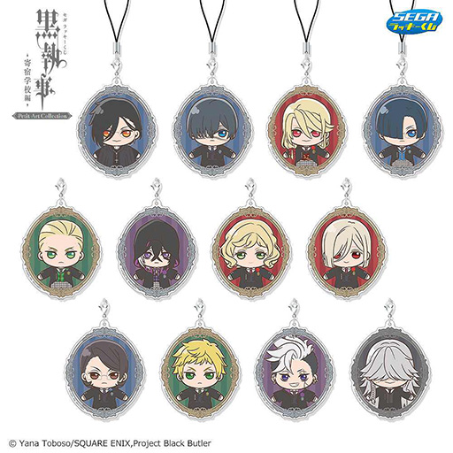 画像ギャラリー No.004のサムネイル画像 / セガ ラッキーくじ「黒執事 -寄宿学校編- Petit Art Collection」，3月14日より順次発売